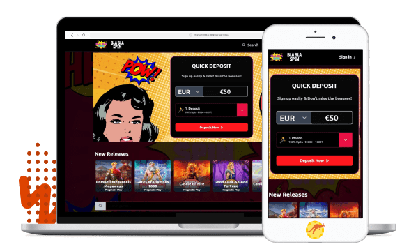 BlaBlaSpin Casino Mobile Devices