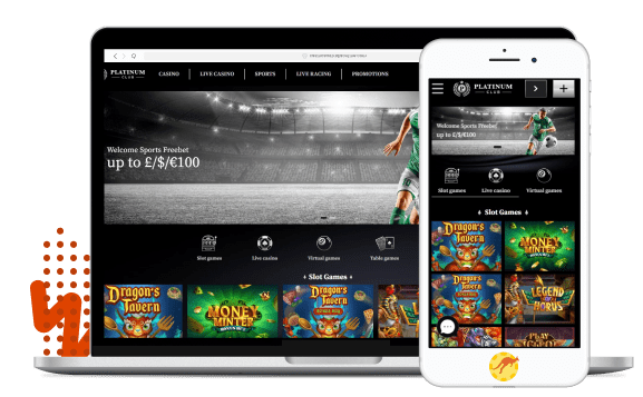 PlatinumClubVIP Casino Mobile Devices