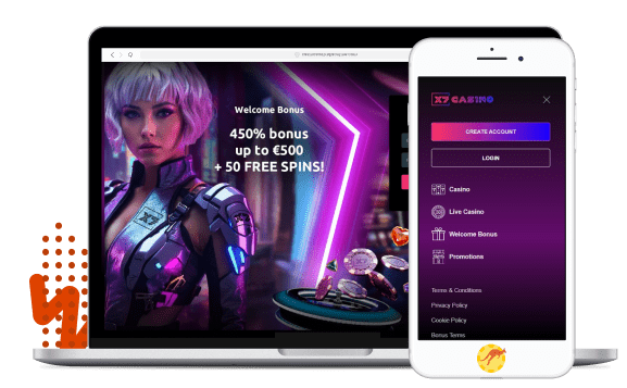 X7 Casino Mobile Devices