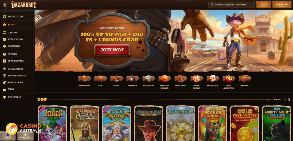 Dazardbet Casino Review Australia