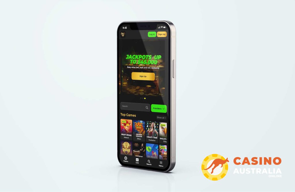 Goldhorns Casino Mobile Version