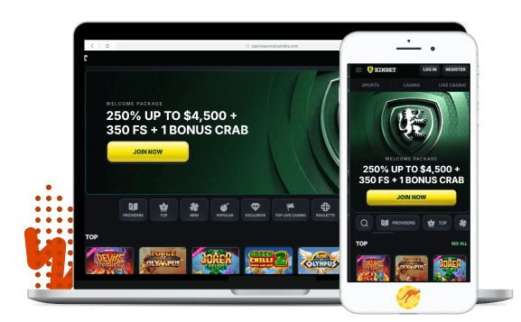 KinBet Casino Mobile Devices