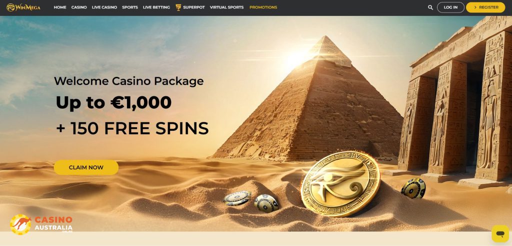 Winmega Casino Review Australia