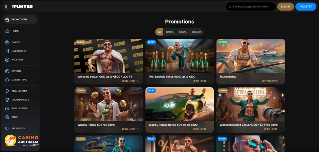 MrPunter Casino Promotions Australia