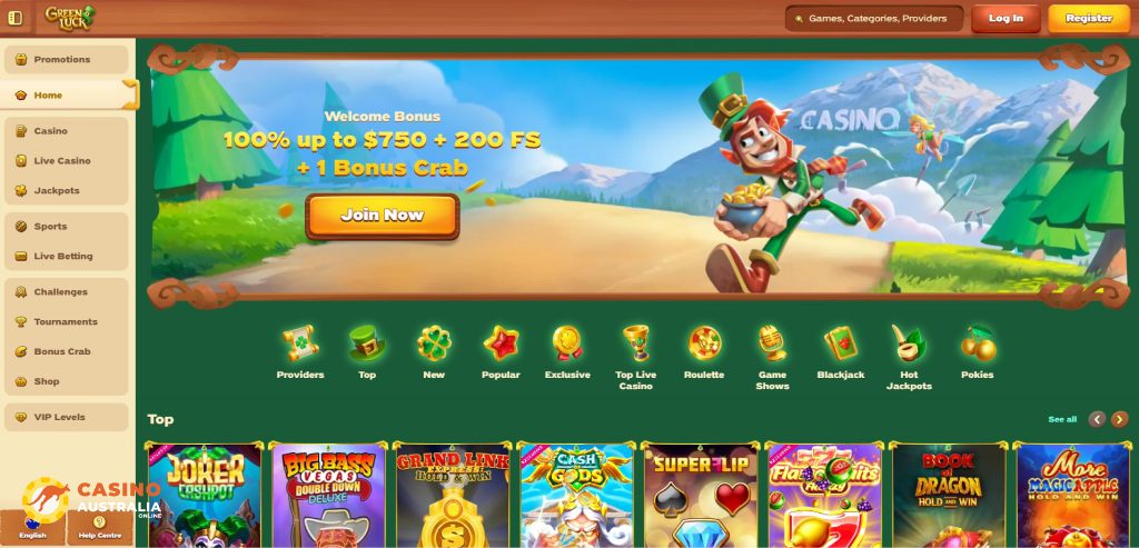 Greenluck Casino Review Australia