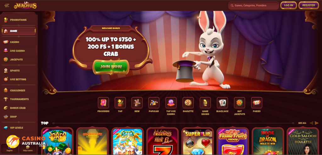 Magius Casino Review Australia