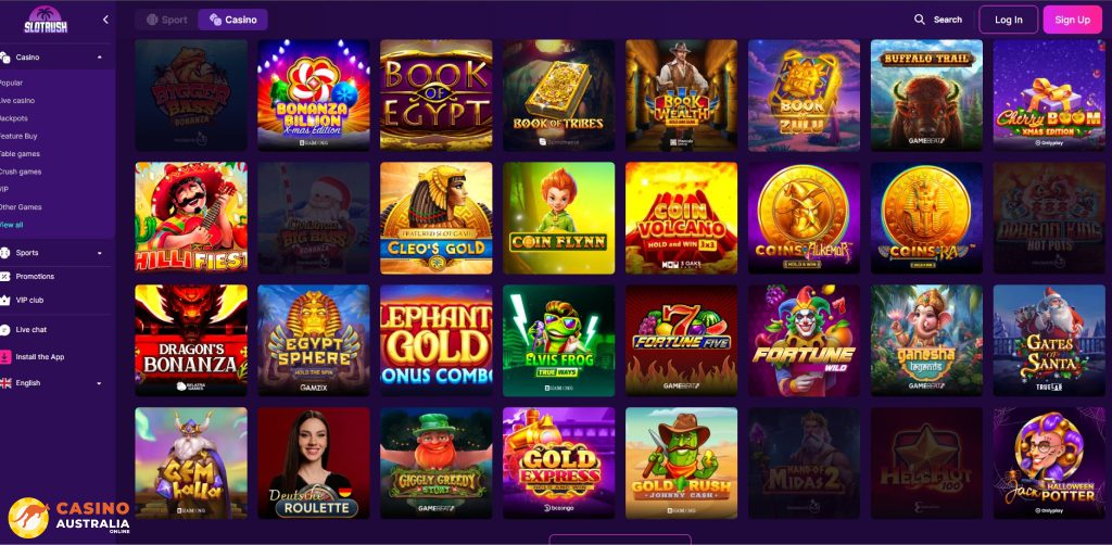 SlotsGem Casino Games Australia