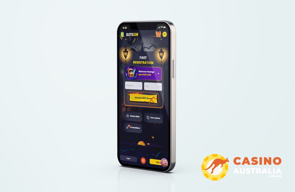 SlotsGem Casino Mobile Version