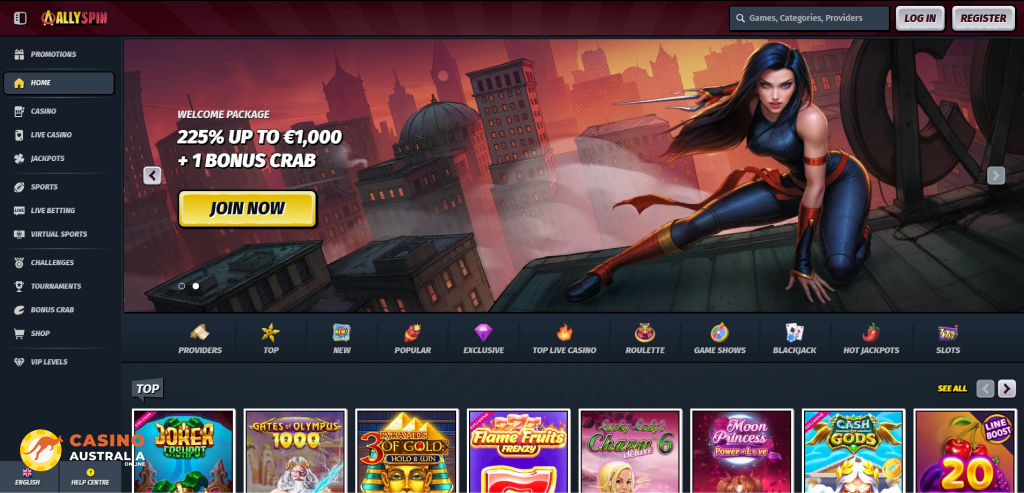 AllySpin Casino Review Australia