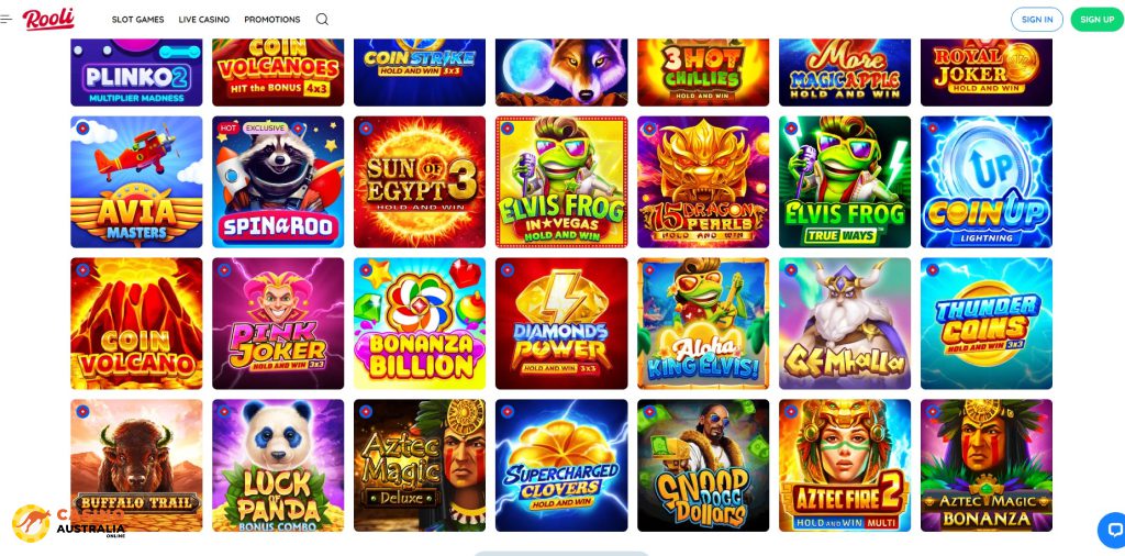 Rooli Casino Pokies Australia