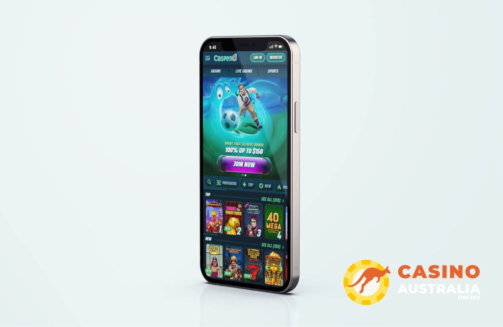 Caspero Casino Mobile Version