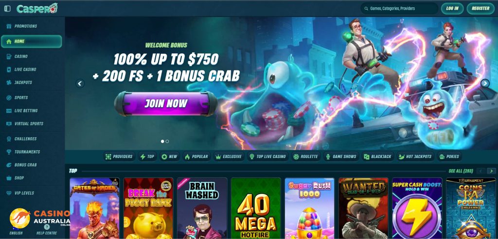 Caspero Casino Review Australia