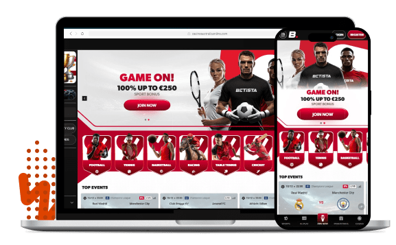 Betista Casino Mobile Devices