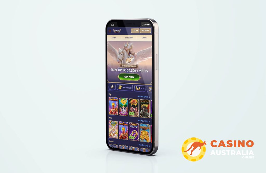 Divaspin Casino Mobile Version
