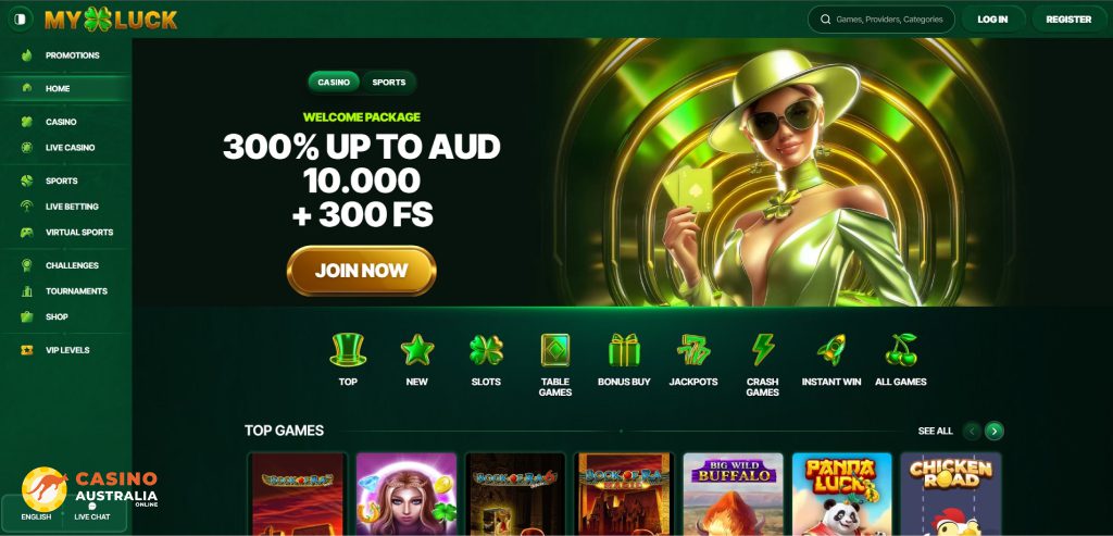 MyLuck Casino Review Australia