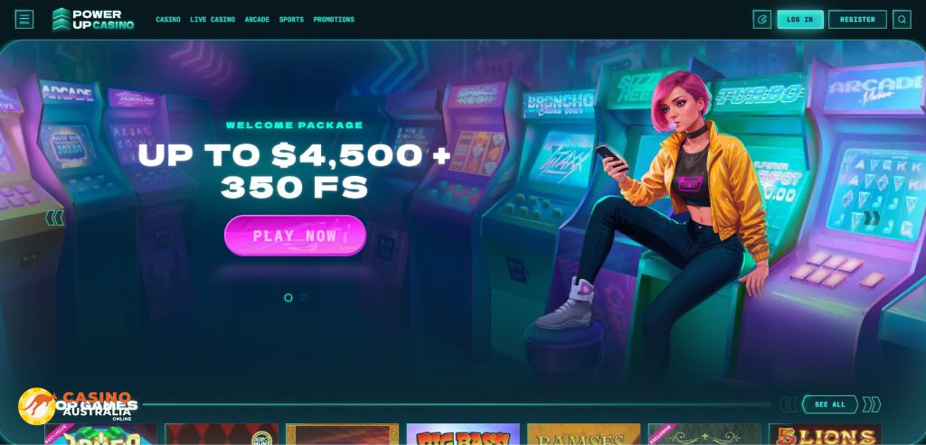PowerUp Casino Review Australia