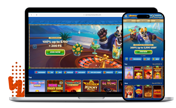 Pandido Casino Mobile Devices