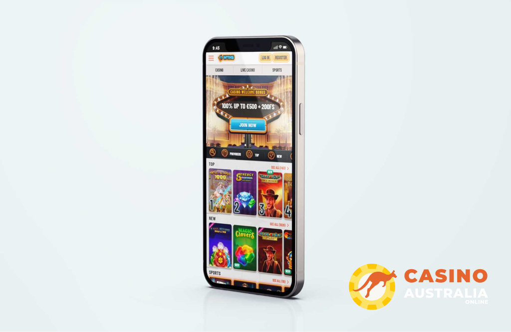 Wyns Casino Mobile Version