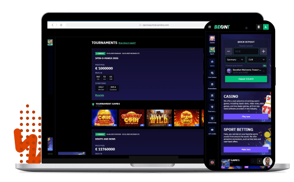 BeonBet Casino Mobile Devices