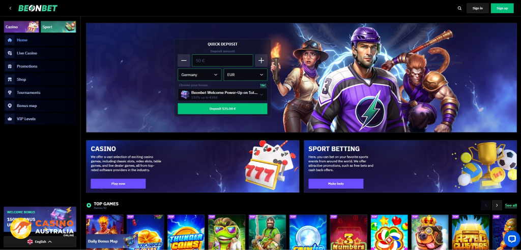 BeonBet Casino Review Australia