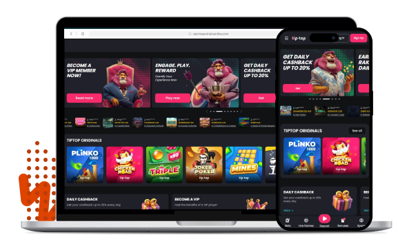 Tip Top Bet Casino Mobile Devices