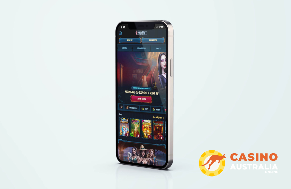 FamBet Casino Mobile Version