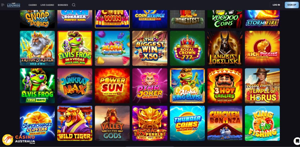 SlotLounge Casino Games Australia