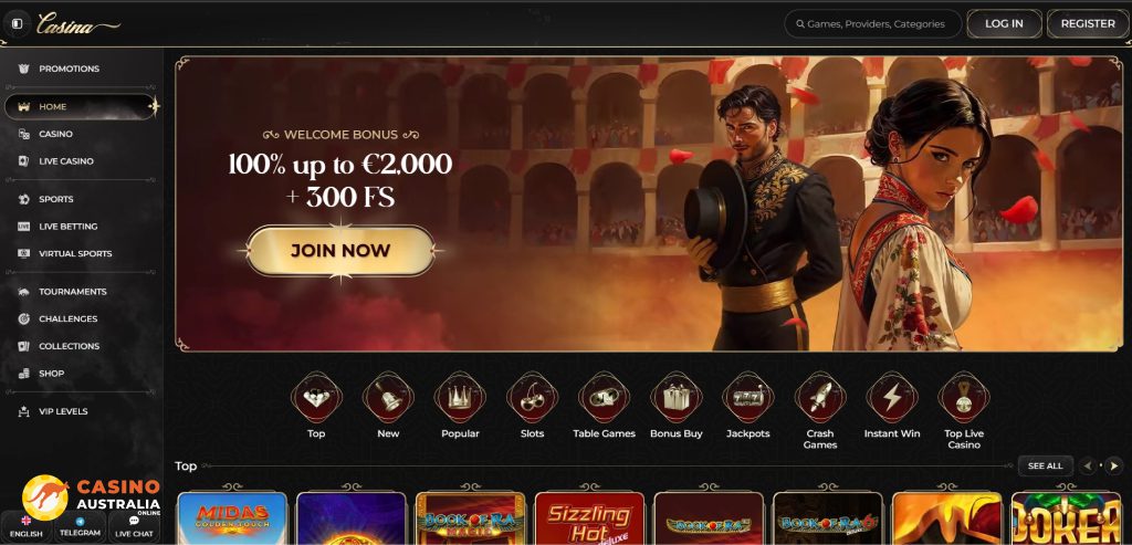Casina Casino Review Australia
