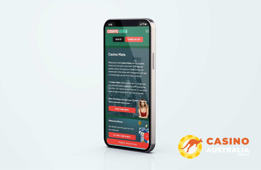 Casino Mate Mobile Version
