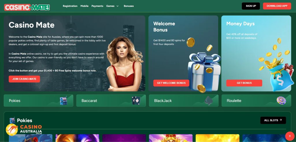 Casino Mate Review Australia