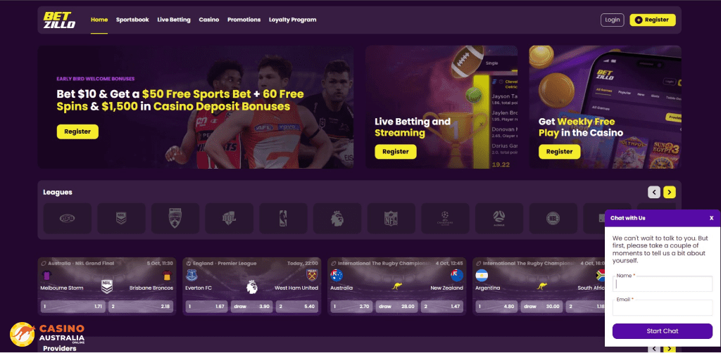 Customer Support at Betzillo Casino Australia