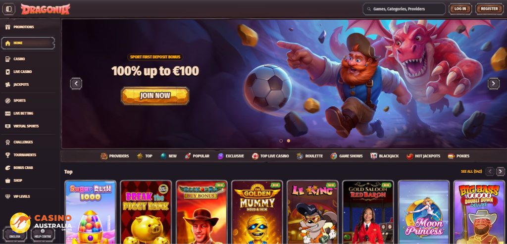 Dragonia Casino Review Australia