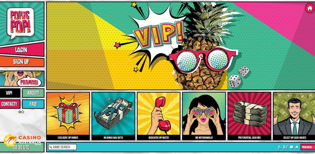 Vip Program at PokiePop Casino Australia