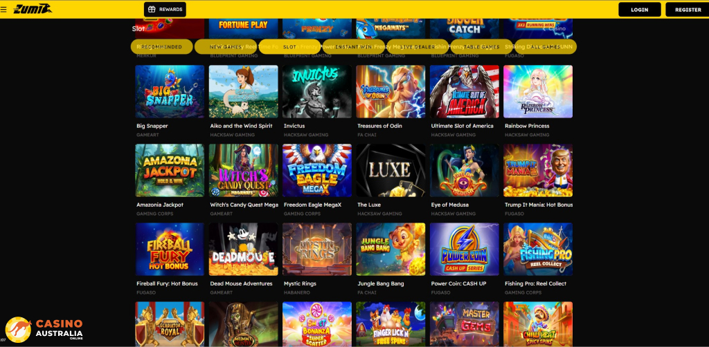 Zumibet Casino Promotions Australia