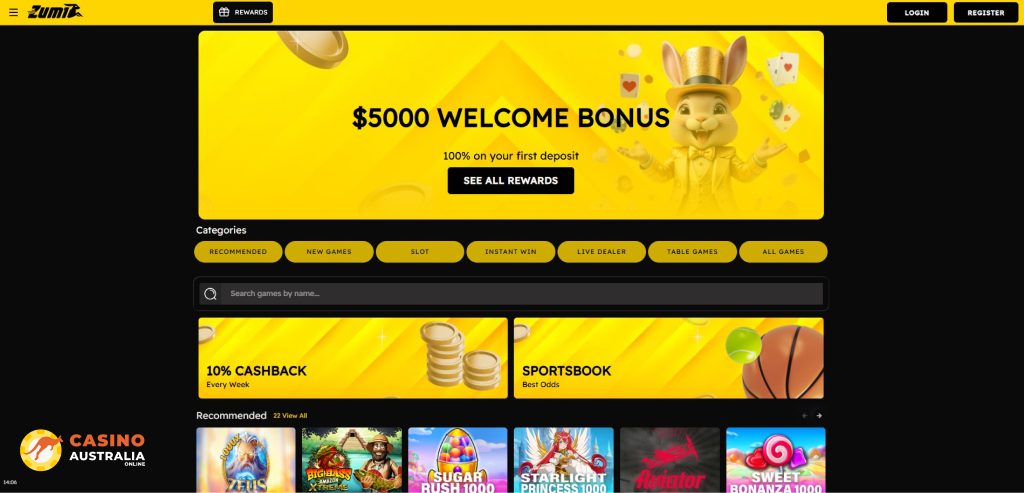 Zumibet Casino Review Australia