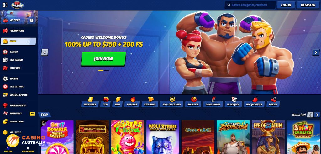 BigClash Casino Review Australia