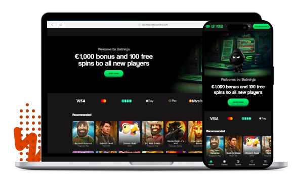 BetNinja Casino Mobile Devices