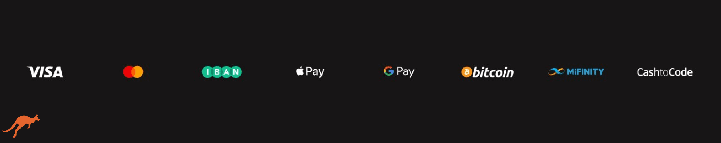 BetNinja Casino Payment Methods