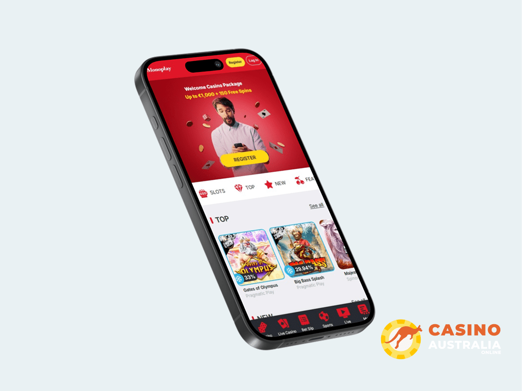 MonoPlay Casino Mobile App