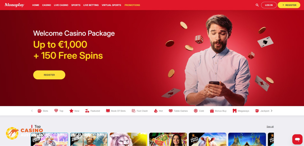 MonoPlay Casino Review Australia