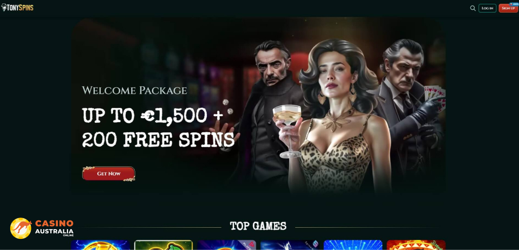 TonySpins Review Australia