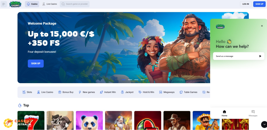 Customer Support at Koru Casino Australia