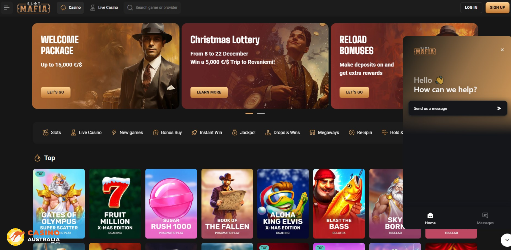 Customer Support at Slotmafia Casino Australia