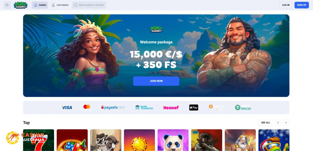 Koru Casino Review Australia