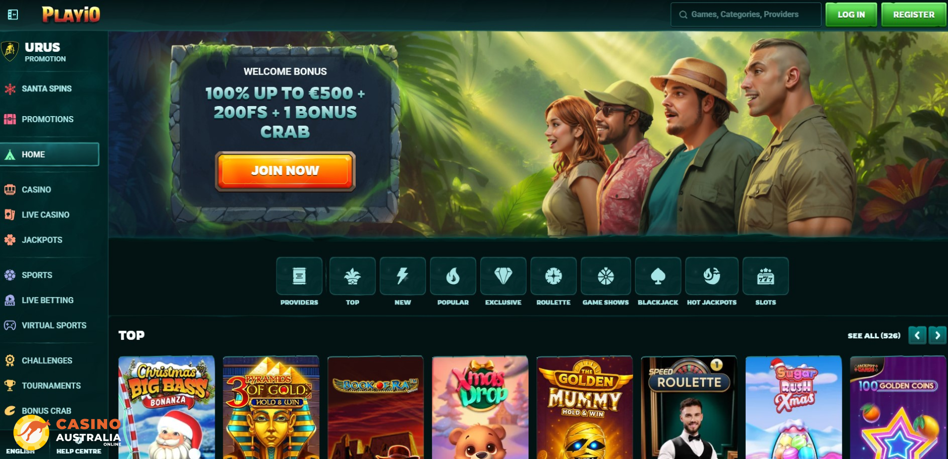 Playio Casino Review Australia