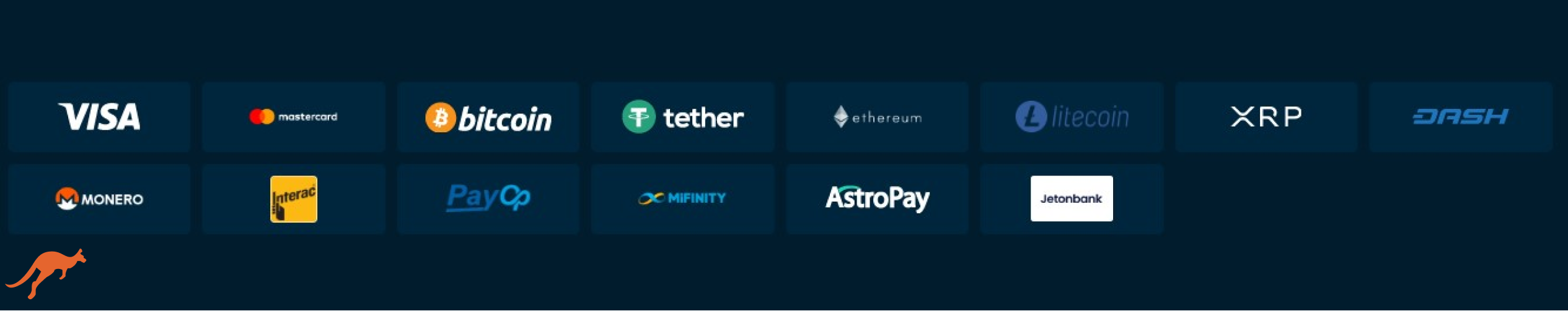 Rolletto Casino Payment Methods