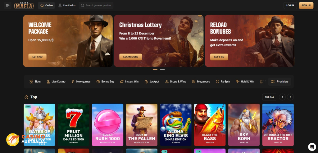Slotmafia Casino Review Australia