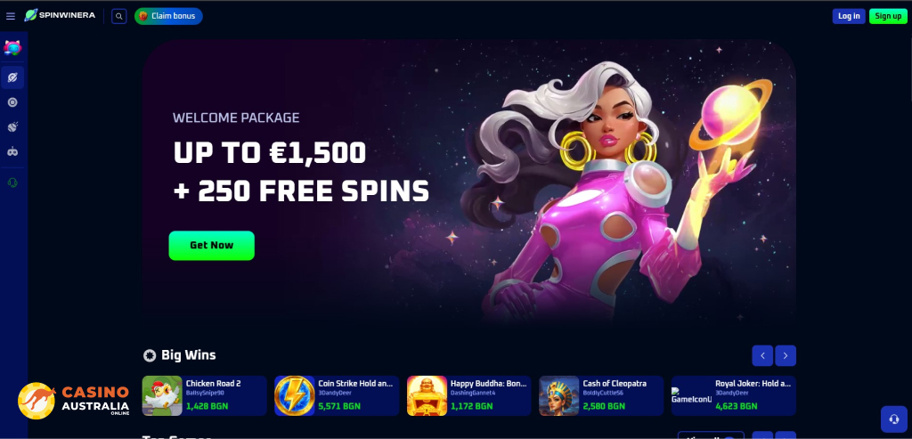 Spinwinera Casino Review Australia
