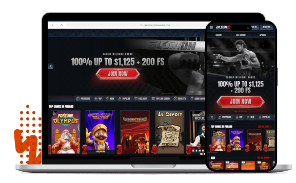 Glorion Casino Mobile Devices