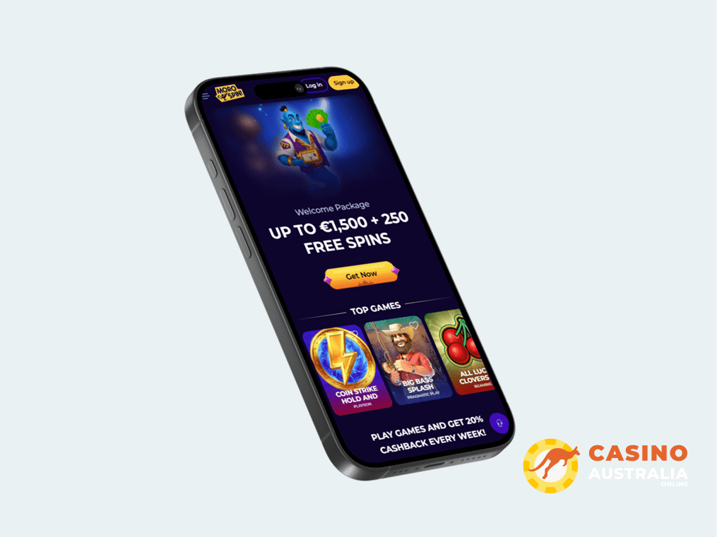 MoroSpin Casino Mobile App
